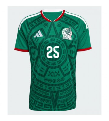 Mexico Roberto Alvarado #25 Hjemmebanetrøje VM 2026 Kortærmet